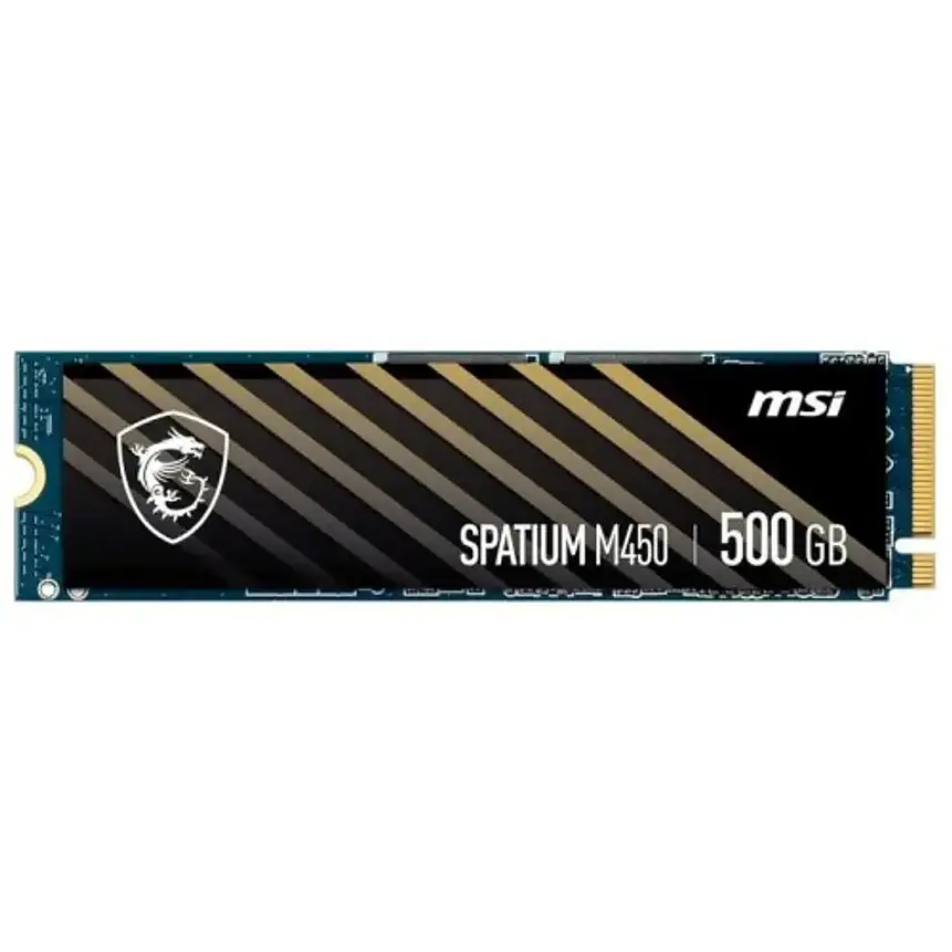SSD MSI SPATIUM M450 500GB NVMe M.2 PCIe 4.0 de Alto Rendimiento 1