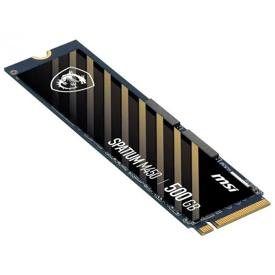 SSD MSI SPATIUM M450 500GB NVMe M.2 PCIe 4.0 de Alto Rendimiento 3