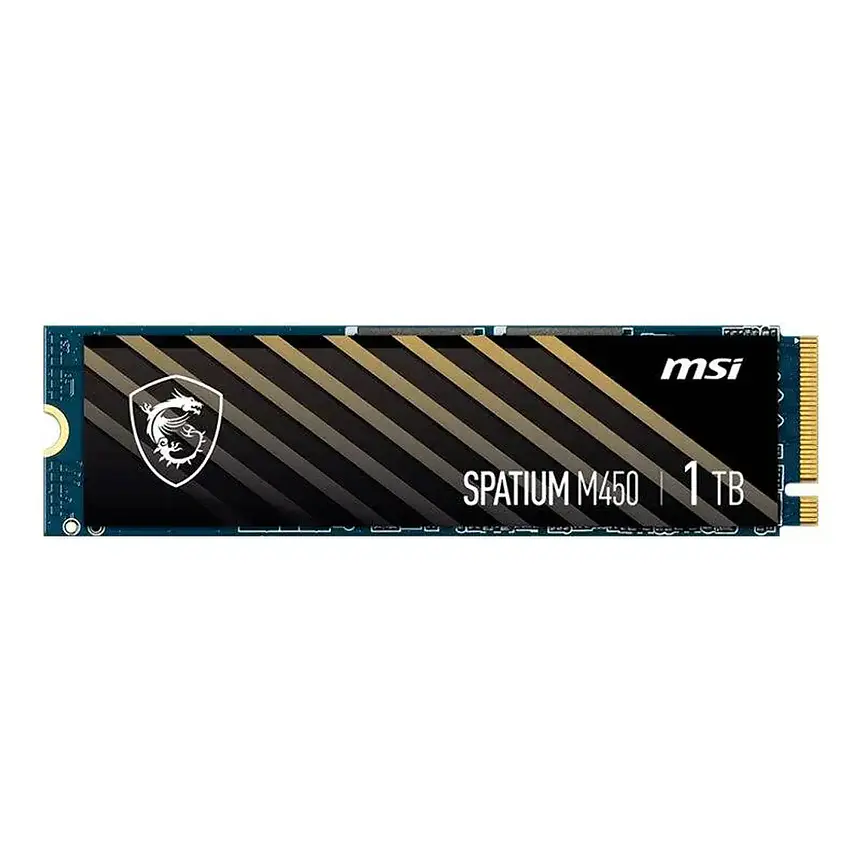 Unidad de Estado Sólido MSI SPATIUM M450 1TB NVMe PCIe 4.0 M.2 2280 1