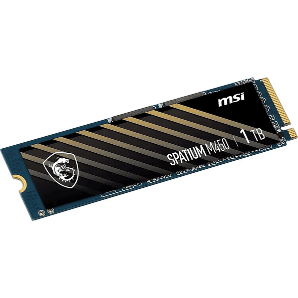 SSD MSI Spatium M450 1TB PCIe 4.0 NVMe M.2 para PC y Notebook 2