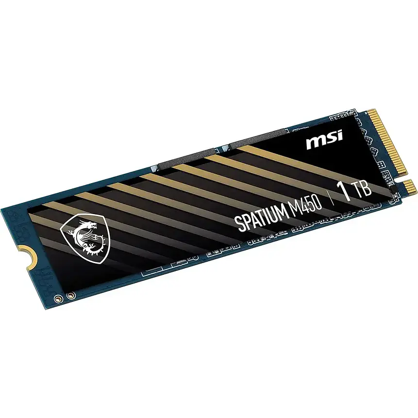 Unidad de Estado Sólido MSI SPATIUM M450 1TB NVMe PCIe 4.0 M.2 2280 2