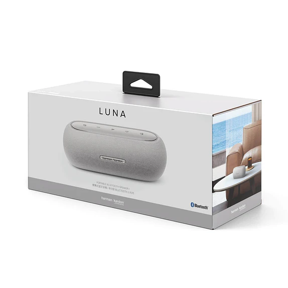 Parlante Bluetooth Harman Kardon Luna Grey Portátil Estéreo 25W IP67 4