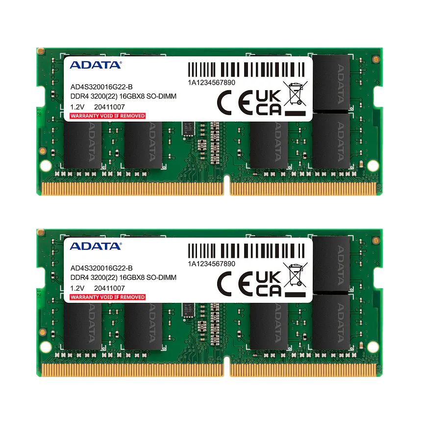 Memoria RAM ADATA 8GB DDR4 3200MHz SODIMM para Notebook 2
