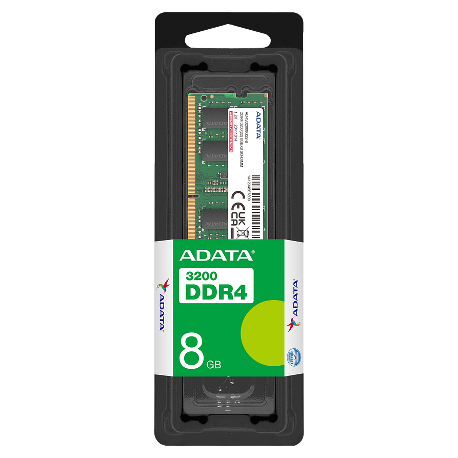 Memoria RAM ADATA 8GB DDR4 3200MHz SODIMM para Notebook 3