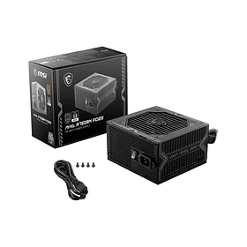 MSI MAG A750BN PCIE5 750W 80 Plus Bronze – Fuente de Poder ATX