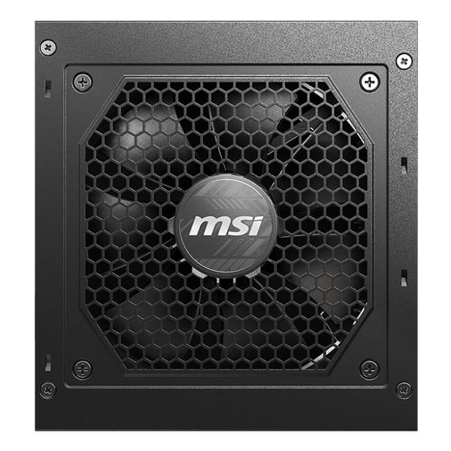 Fuente de Poder MSI 850W MAG A850GL PCIe 5.0 – Modular 80 PLUS Gold 2
