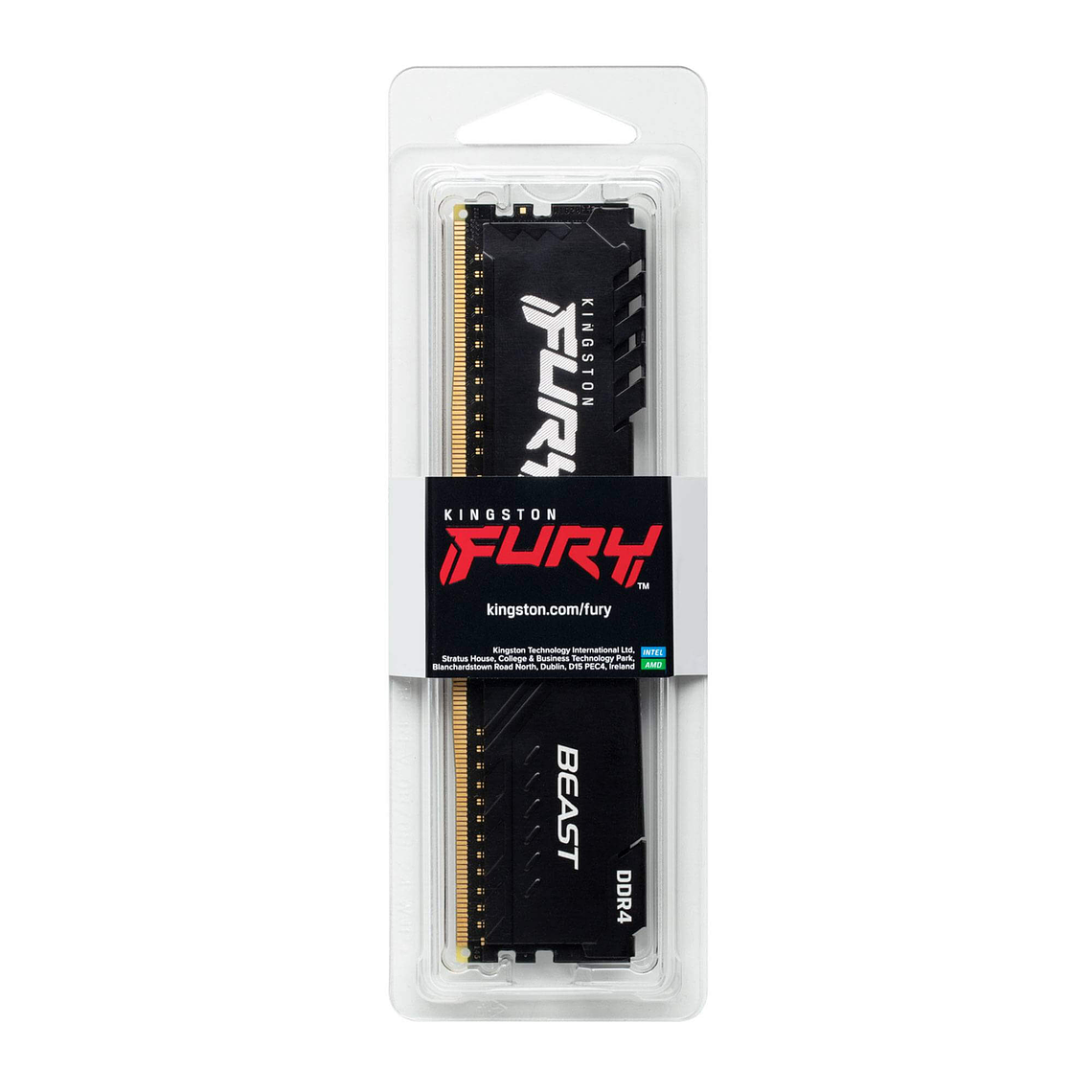 Memoria RAM Kingston FURY Beast 8GB DDR4 3200MHz CL16 – Alto Rendimiento para PC Gamer y Profesional 4