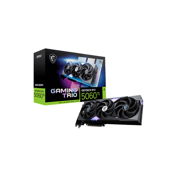 MSI GeForce RTX 5060 Ti 8G GAMING TRIO OC – Potencia y Rendimiento 1