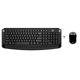 Kit Teclado y Mouse Inalámbrico HP 300 (3ML04AA) – Confiable y Elegante