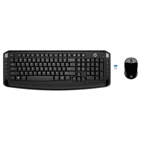 Kit Teclado y Mouse Inalámbrico HP 300 (3ML04AA) – Confiable y Elegante 1