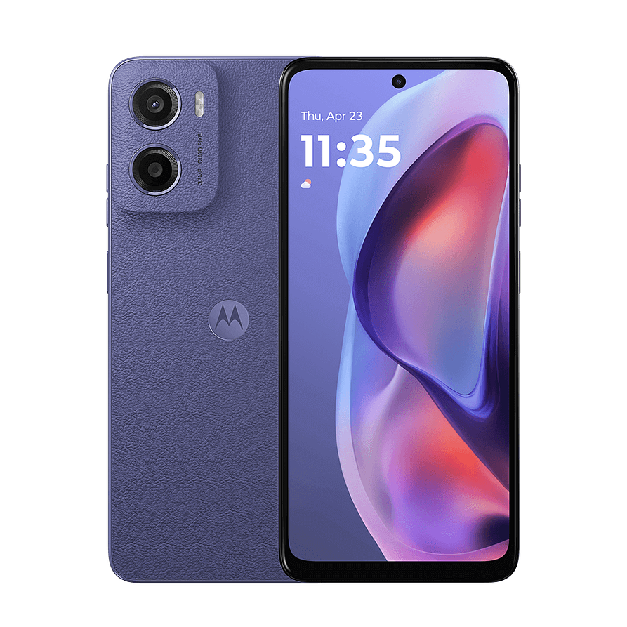 Motorola Moto E15 64GB Lavanda con Cámara 32MP y Pantalla 6.7