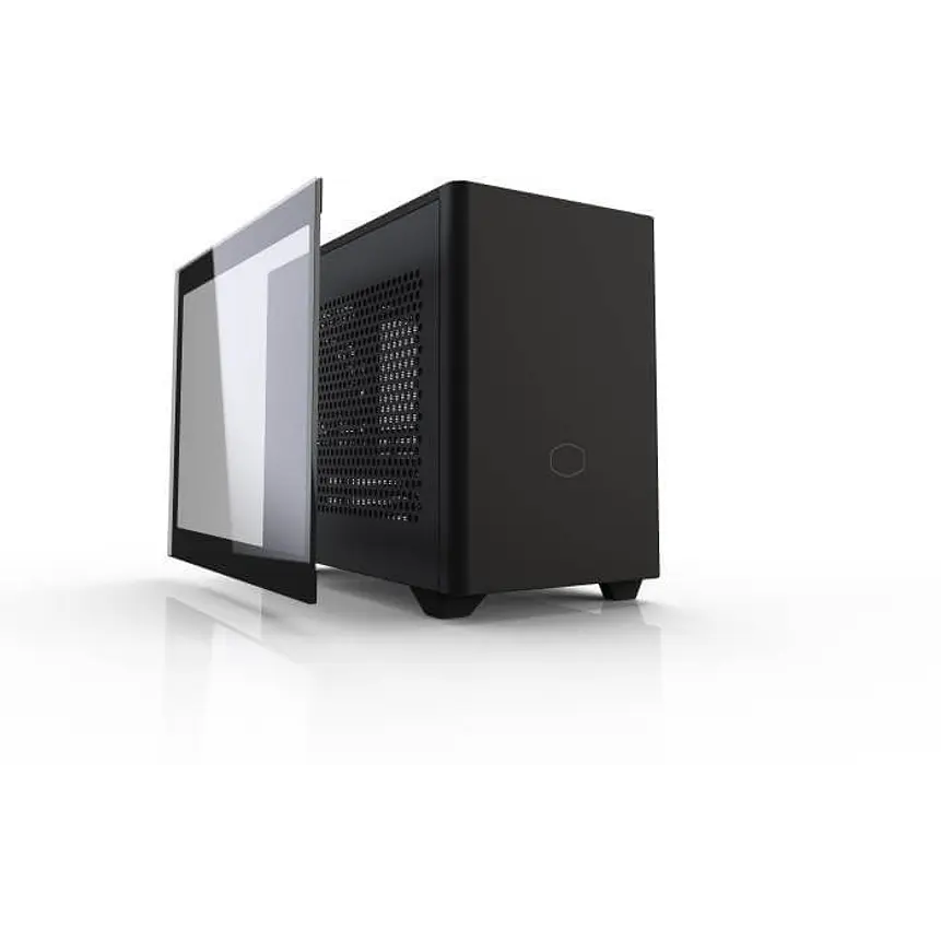 Gabinete Mini‑ITX Cooler Master NR200P Vidrio Templado Negro 3