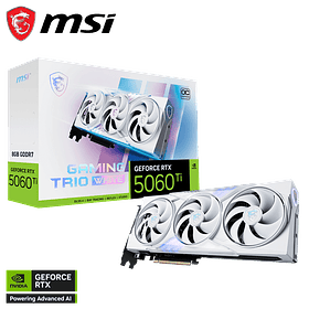 MSI GeForce RTX 5060 Ti GAMING TRIO OC White 8GB GDDR7 (28 Gbps)