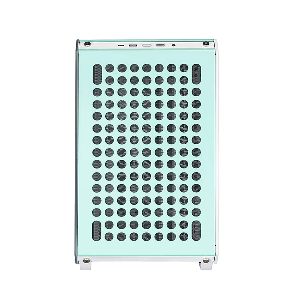 Gabinete Gamer ATX Blanco Cooler Master Qube 500 Macaron (Mid Tower) 2