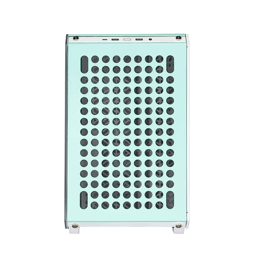 Gabinete Gamer ATX Blanco Cooler Master Qube 500 Macaron (Mid Tower) 2