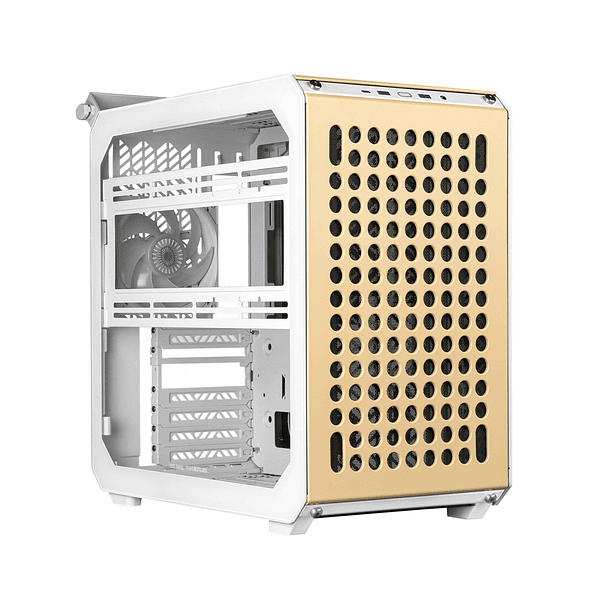 Gabinete Gamer ATX Blanco Cooler Master Qube 500 Macaron (Mid Tower) 3