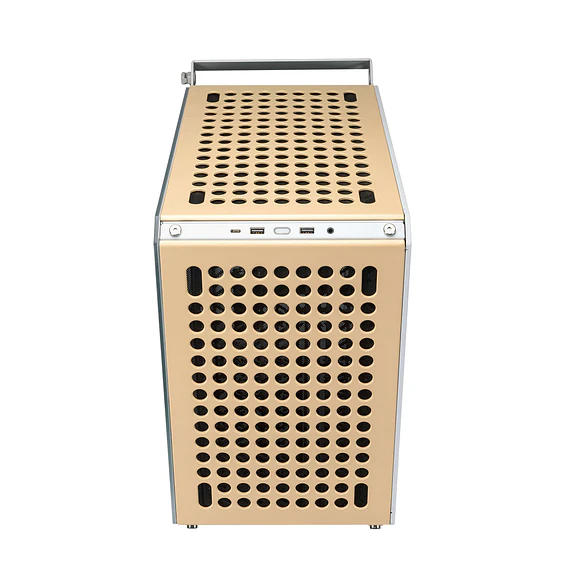 Gabinete Gamer ATX Blanco Cooler Master Qube 500 Macaron (Mid Tower) 4