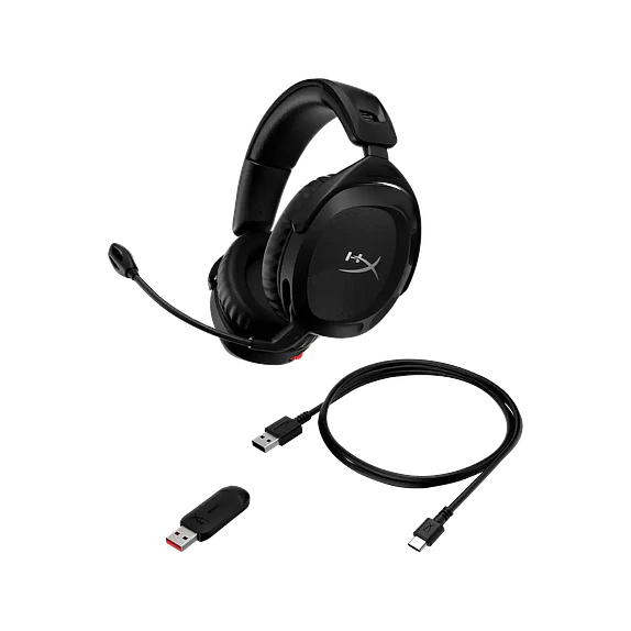 HyperX Cloud Stinger 2 Wireless 676A2AA – Audífonos gamer inalámbricos 2.4 GHz para PC y notebook 4