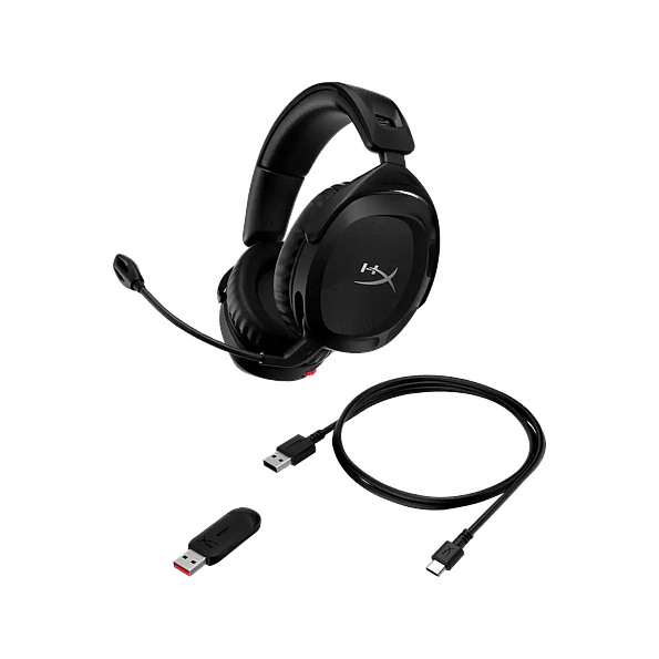HyperX Cloud Stinger 2 Wireless 676A2AA – Audífonos gamer inalámbricos 2.4 GHz para PC y notebook 4