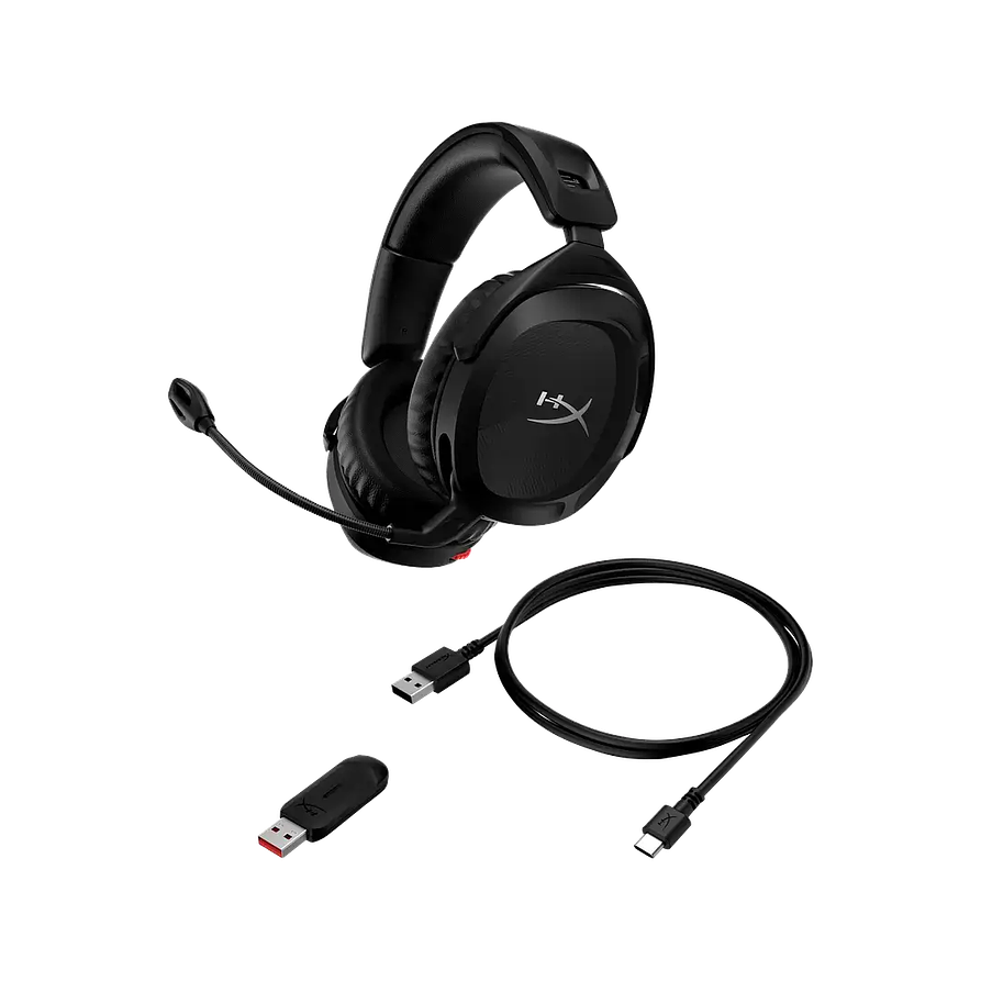 HyperX Cloud Stinger 2 Wireless 676A2AA – Audífonos gamer inalámbricos 2.4 GHz para PC y notebook 4