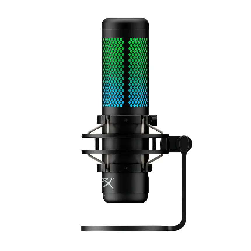 Micrófono Gamer HyperX QuadCast S RGB USB con Antivibración y Filtro Pop 3