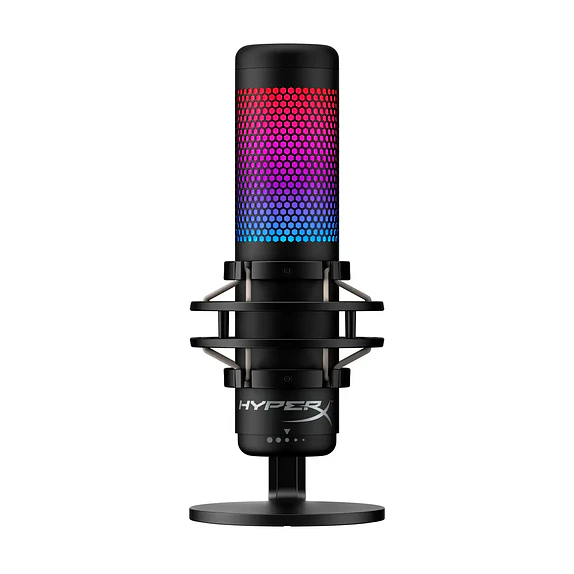 Micrófono Gamer HyperX QuadCast S RGB USB con Antivibración y Filtro Pop 1