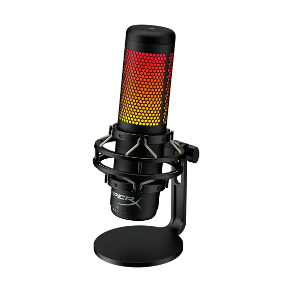 Micrófono Gamer HyperX QuadCast S RGB USB con Antivibración y Filtro Pop 4