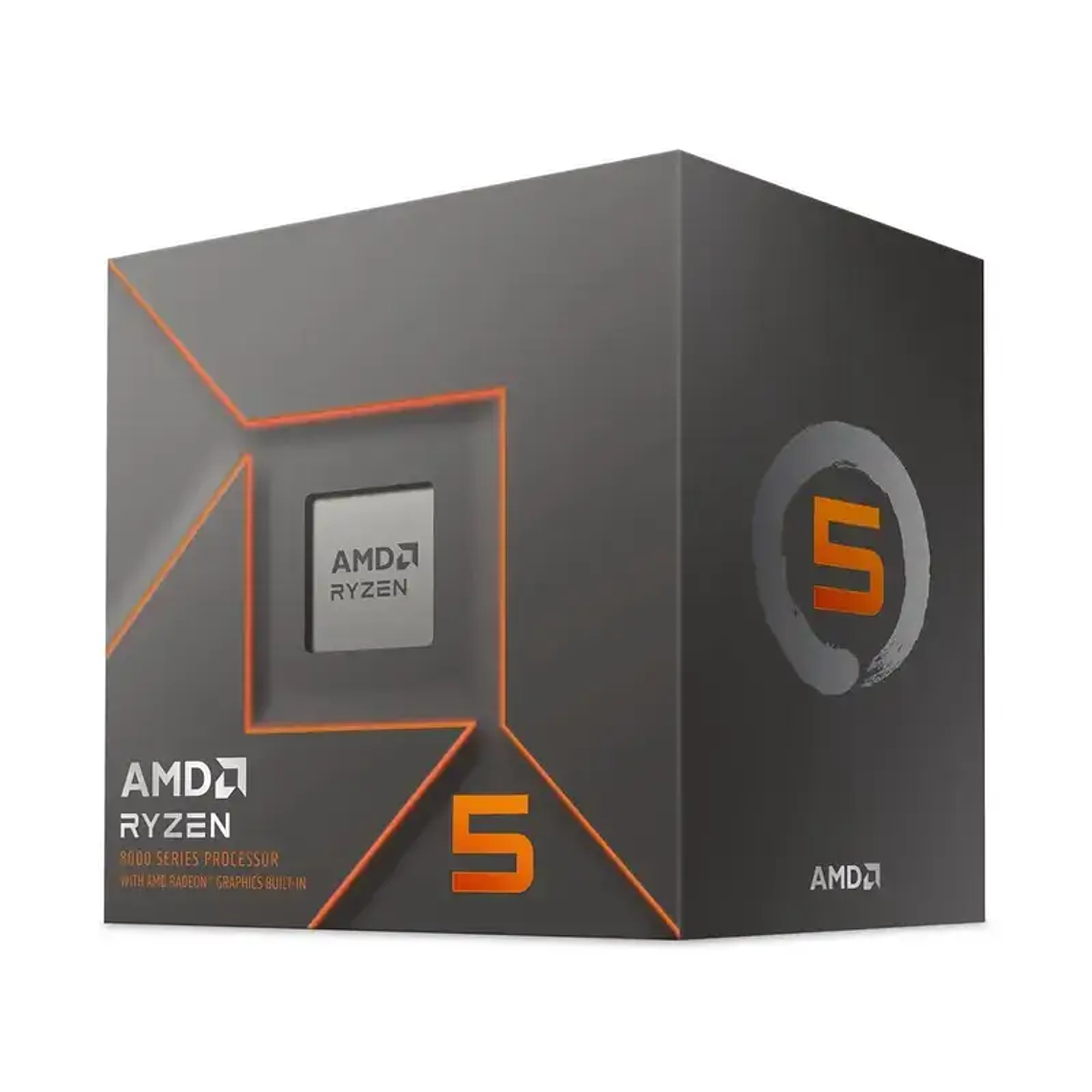 Procesador AMD Ryzen 5 8500G AM5 con Radeon 740M 6 núcleos 12 hilos hasta 5.0GHz 2