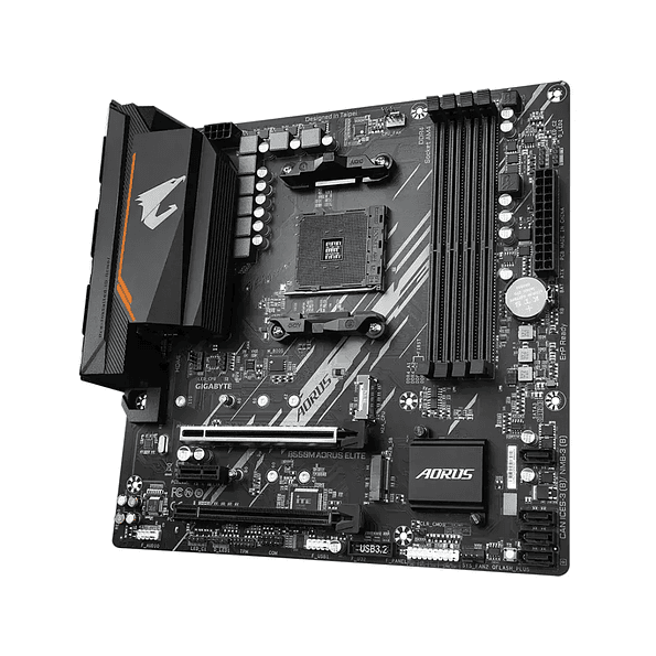 Placa Madre B550M AORUS ELITE AM4 Micro-ATX | PCIe 4.0 2