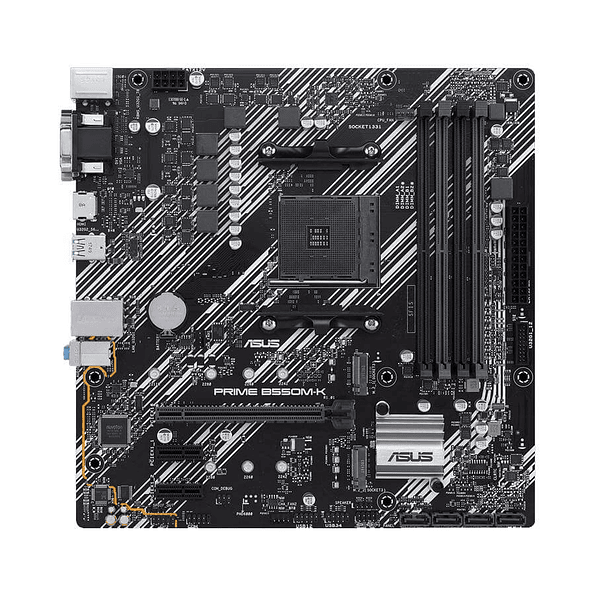 Placa madre ASUS PRIME B550M-K (AM4, PCIe 4.0, MicroATX) 2