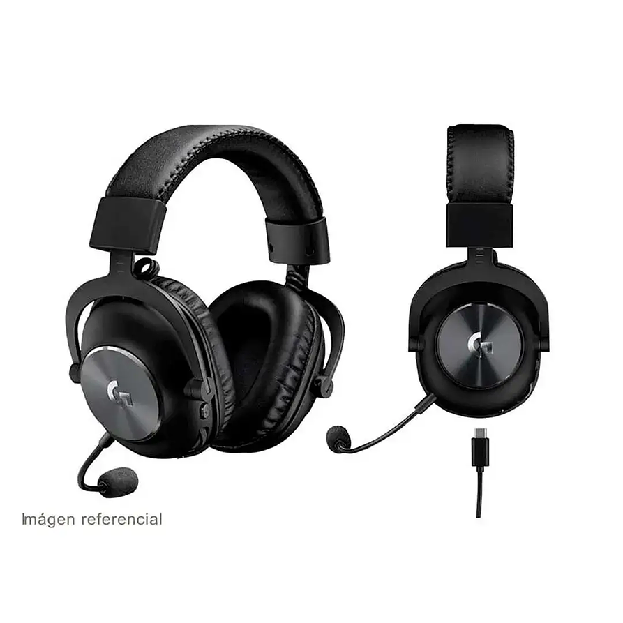 Audífonos Gamer Logitech G Pro X Lightspeed Inalámbricos 7.1 Negros 3