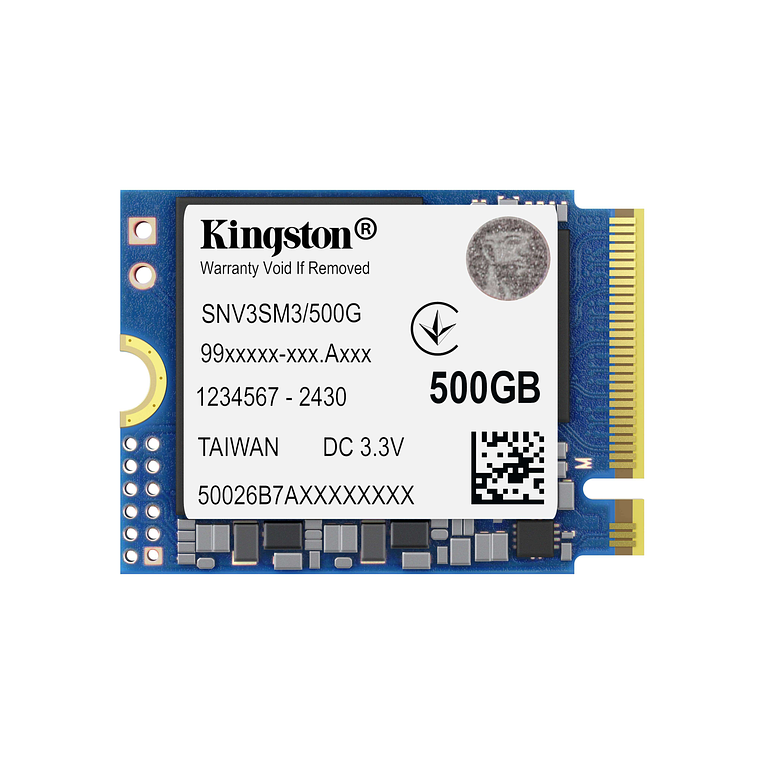 SSD Kingston NV3 500GB M.2 2230 PCIe 4.0 NVMe – Velocidad y confiabilidad en tamaño compacto 1