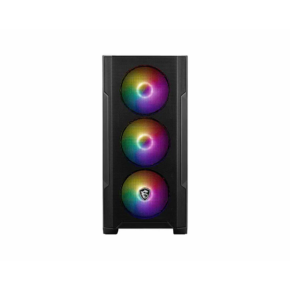 Gabinete Gamer MSI MAG FORGE M100A con Malla Frontal y 4 Ventiladores RGB 2