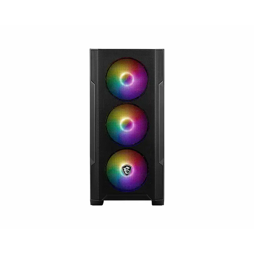 Gabinete Gamer MSI MAG FORGE M100A con Malla Frontal y 4 Ventiladores RGB 2