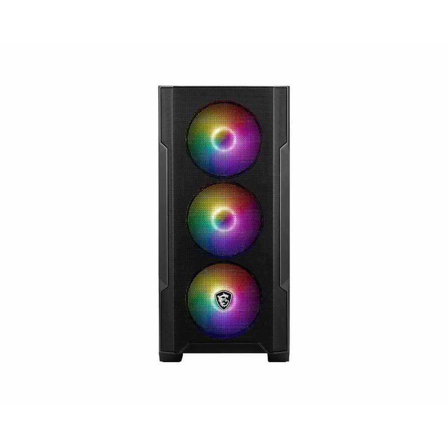 Gabinete Gamer MSI MAG FORGE M100A con Malla Frontal y 4 Ventiladores RGB 2