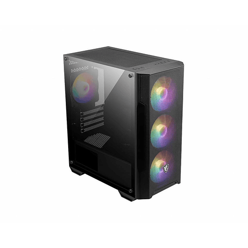 Gabinete Gamer MSI MAG FORGE M100A con Malla Frontal y 4 Ventiladores RGB 3