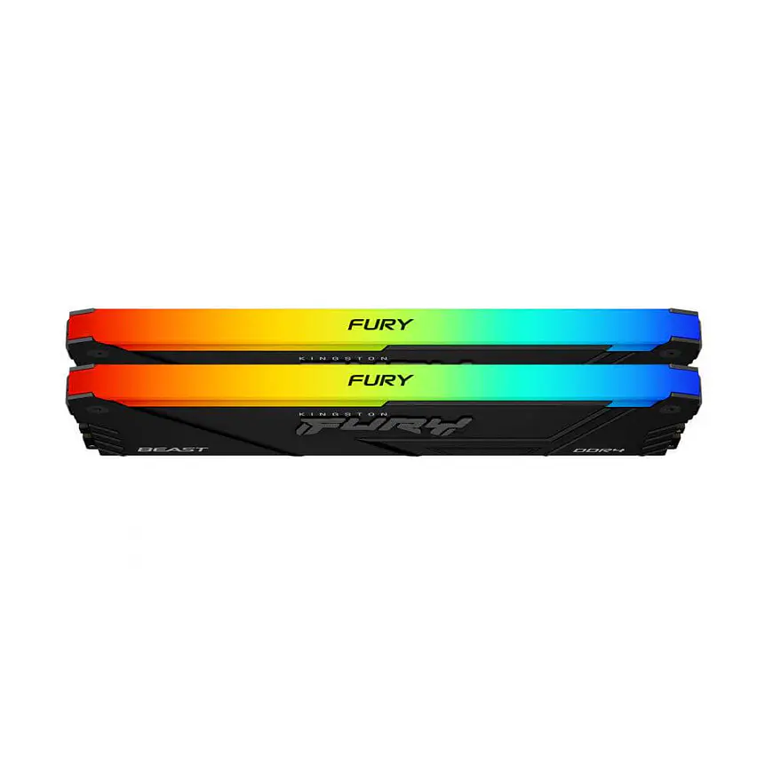 Memoria RAM Kingston Fury Beast RGB 32GB (2x16GB) DDR4 3200MHz CL16 2