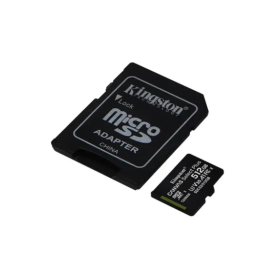 Kingston Canvas Select Plus microSDXC 512GB UHS-I Clase 10 V30 4