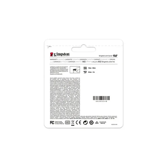 Kingston Canvas Select Plus microSDXC 512GB UHS-I Clase 10 V30 6