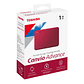 Disco Portátil Toshiba Canvio Advance 1TB USB 3.0 Rojo - Miniatura 2