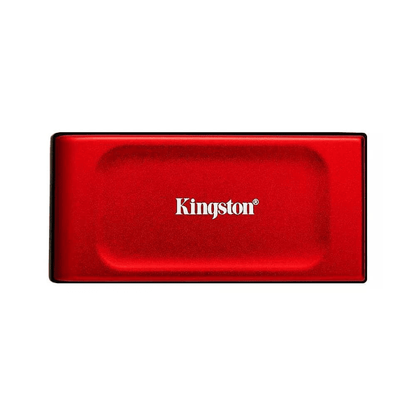 Disco Portátil SSD Externo Kingston XS1000 1TB USB 3.2 Gen 2 Rojo 1