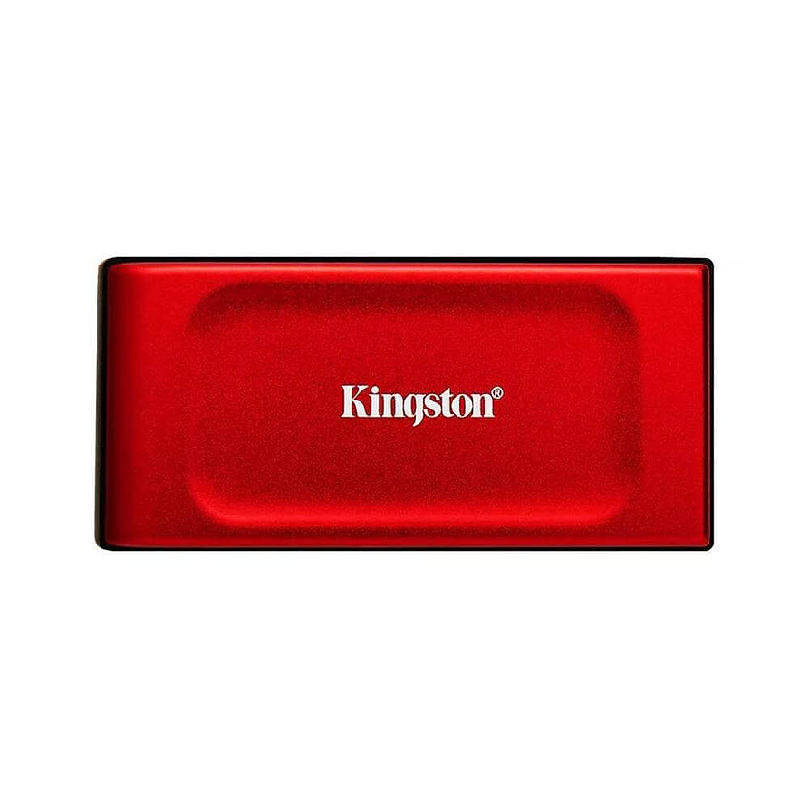 Disco Portátil SSD Externo Kingston XS1000 1TB USB 3.2 Gen 2 Rojo 1