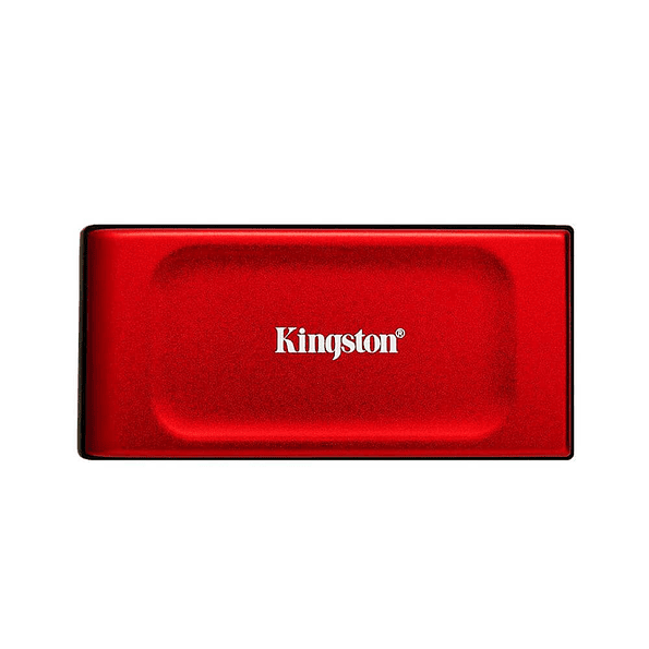 Disco SSD Externo Kingston XS1000 2TB USB 3.2 Gen 2 Rojo 1