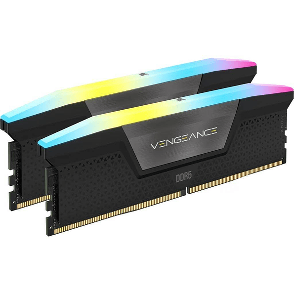 Kit Memoria RAM DDR5 32GB Corsair Vengeance RGB 5200MHz CL40 2