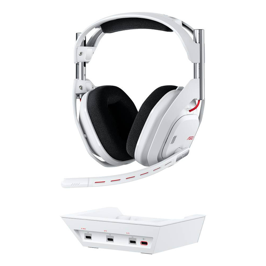 Audífonos Gamer ASTRO A50 Inalámbricos Blanco para Xbox, PS5, PC y Switch 3