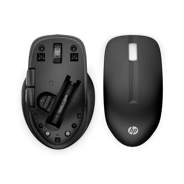 Mouse Inalámbrico HP 430 Óptico 4000 DPI 5 Botones USB Negro 4