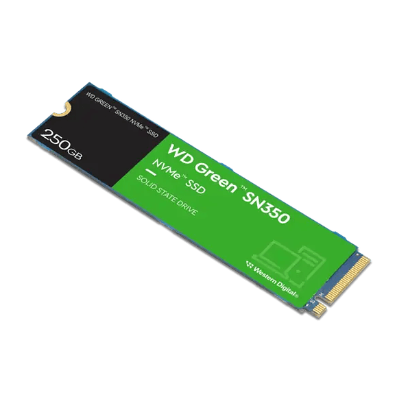 SSD Western Digital Green SN350 250GB M.2 NVMe PCIe 3.0 3