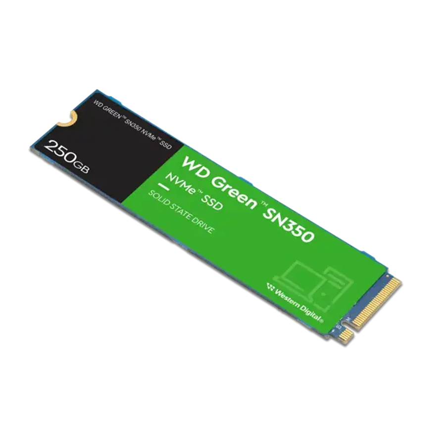 SSD Western Digital Green SN350 250GB M.2 NVMe PCIe 3.0 3