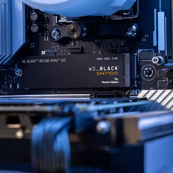 SSD WD Black SN7100 2TB NVMe M.2 PCIe 4.0 (hasta 7.250 MB/s) 2