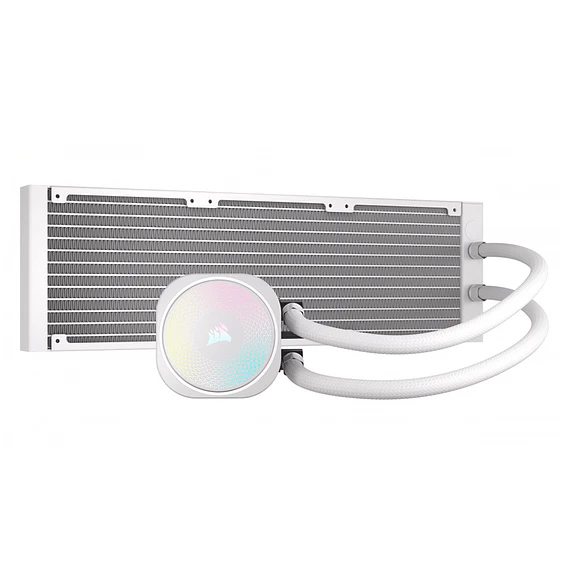 Refrigeración Líquida Corsair Nautilus 360 RS ARGB Blanca – Rendimiento Silencioso y Estilo Gamer 3